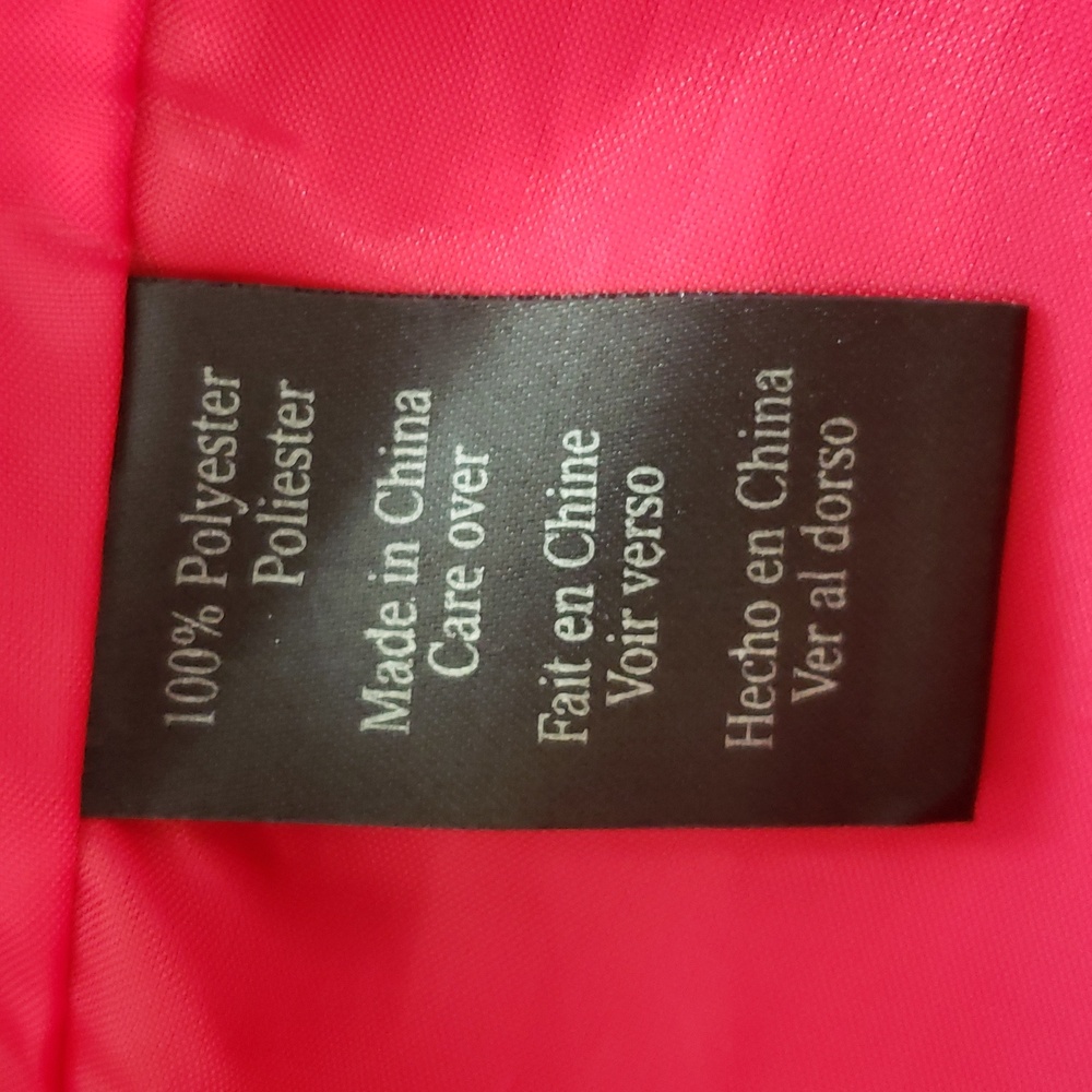Y2K HALSTON LIFESTYLE Red Pencil Skirt MEDIUM Minimalist Work Holiday Midi - Picture 12 of 16
